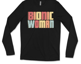 Bionic Woman Shirt / Get Well Soon Gifts for Women / Knee Hip Back Leg Replacement  Tshirt Unisex T-shirt XS 4XL 