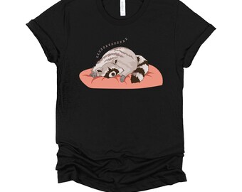 Raccoon Shirt | Trash Panda Tee | Funny Raccoon T-Shirt | Animal Lover Gift | Cute Raccoon Graphic Unisex XS-4X
