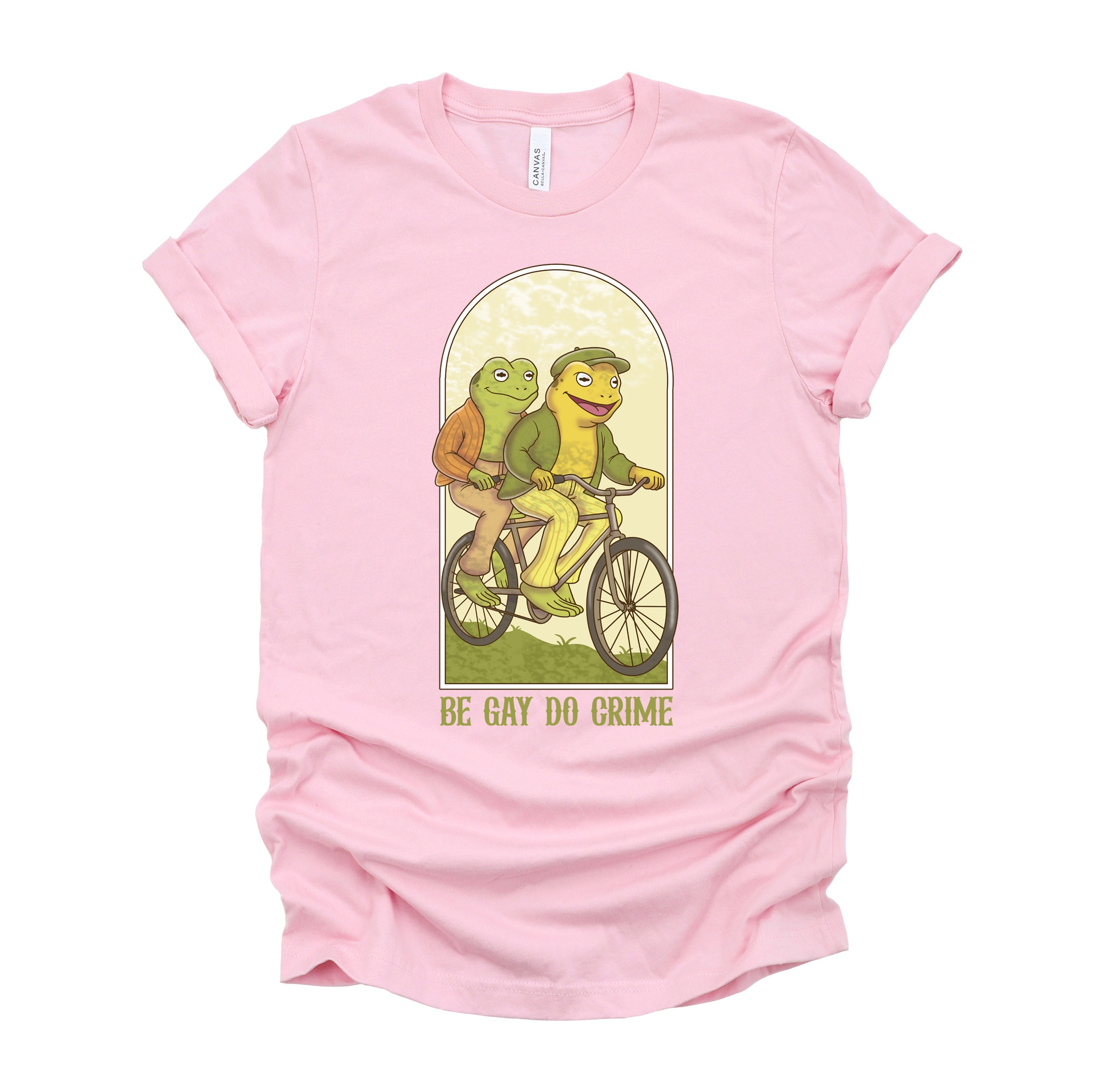Be Gay Do Crime Shirt | Frog Pride Shirt | LGBTQ Pride Tee | Bisexual ...