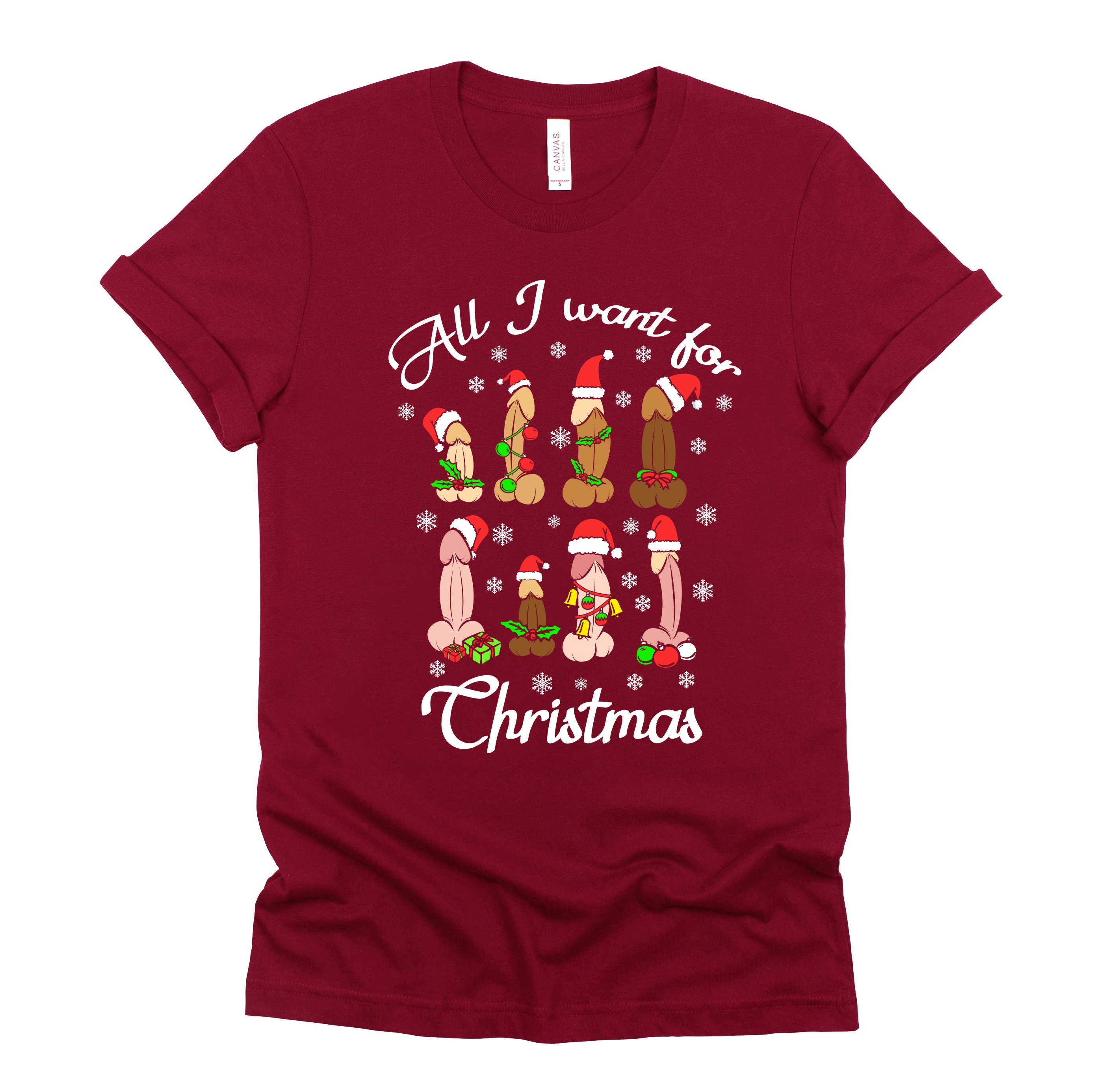 nipple crayfish bdsm Penis Christmas Shirt / Funny Dicks Xmas Tshirt / Dirty Santa T Shirt /  Naughty Christmas Shirt / Merry Dickmas Tee / - Etsy 日本