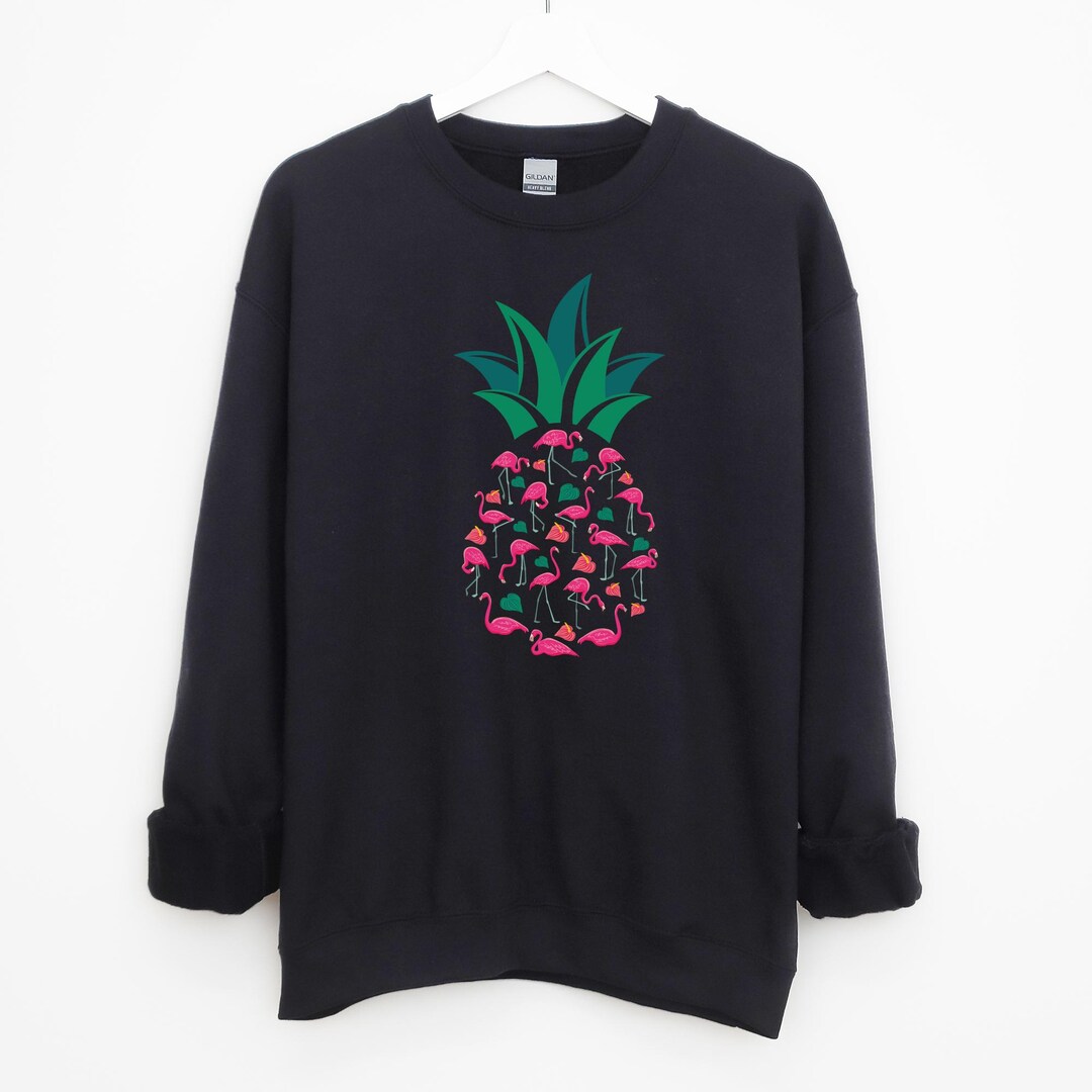 Flamingo Sunset Unisex Sweatshirt