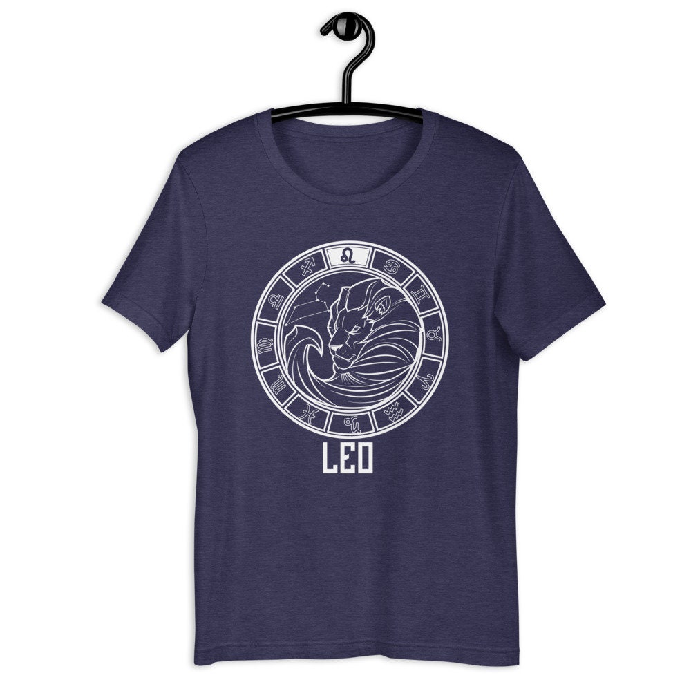 Leo Tshirt Leo Zodiac Shirt Astrological Sign Tee Horoscope | Etsy