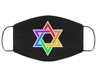Star Of David Jewish Face Mask Adult & Kids Mask Hanukkah  Face Masks Anti Microbial Ultra Breathable  Jews Face Cover