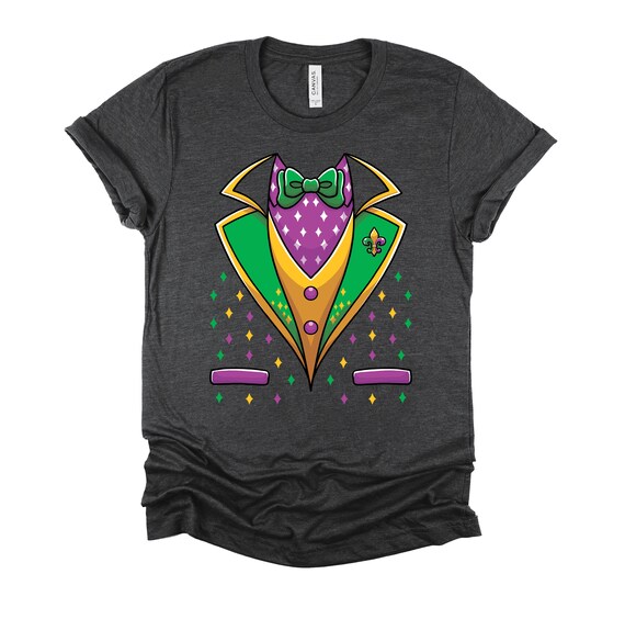 Mardi gras 2025 tuxedo t shirt