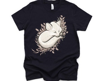 Kids Cute Fox Shirt | Sleeping Fox Tee | Forest Animal Shirt | Woodland Fox Shirt | Fox Lover Gift for Kids