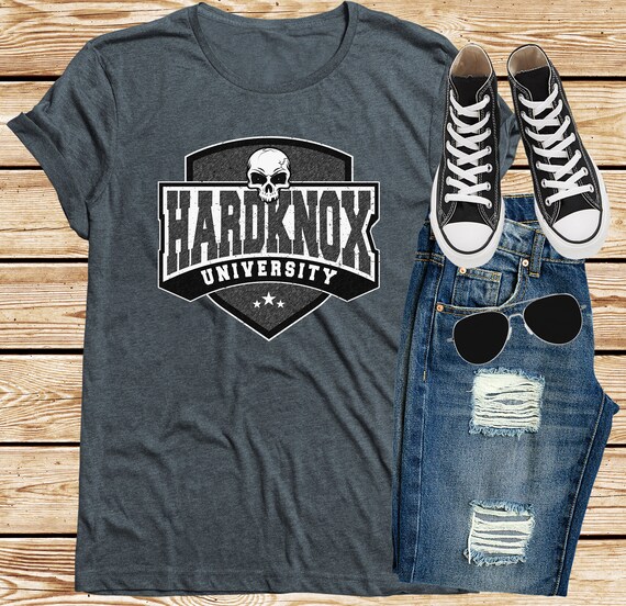 Hardknox University Skull Design Tshirt School Of Hard Knocks Etsy