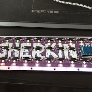 RGB or standard Gherkin 30 key and Gnapkin 36 key PCB or kit (USB-C)
