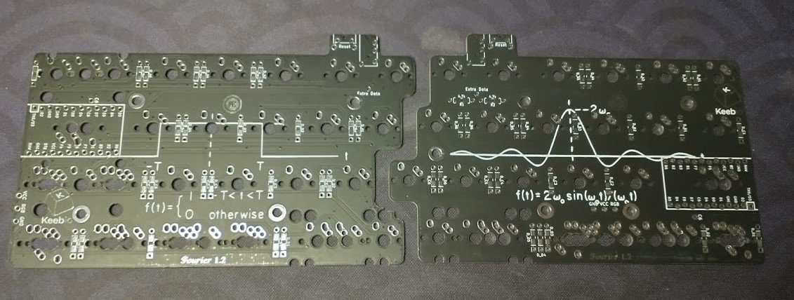 Fourier Split 40% Keyboard PCB Set or Kit (USB-C) - Etsy