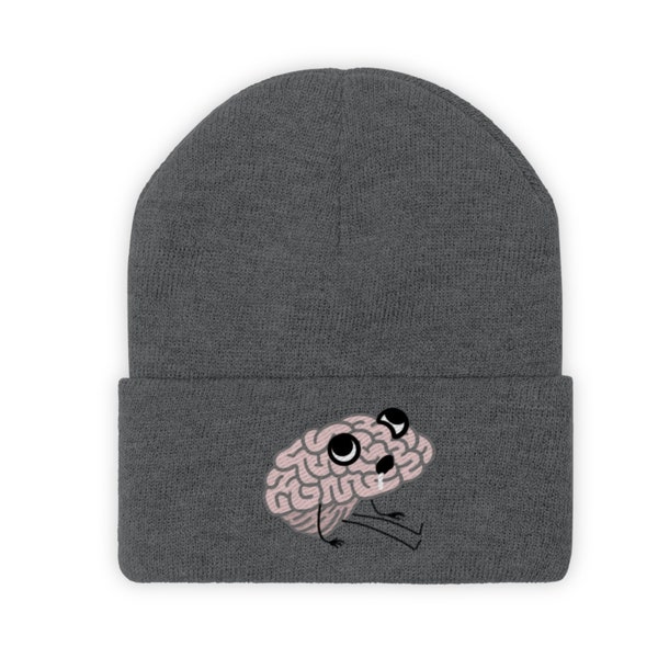 Drooling Brain | Unisex Knit Beanie | The Introverted Attorney