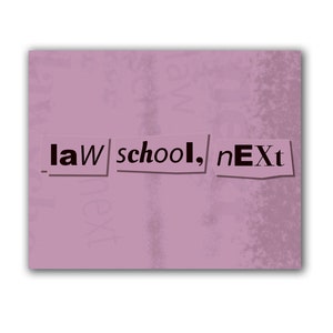 Law School, Next | Law School Graduation Card | Thank u, Next Future Lawyer Card | Funny Greeting Card for Law School Graduate