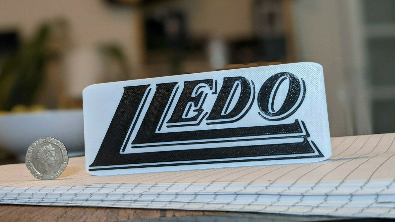 Lledo self standing logo display | Etsy