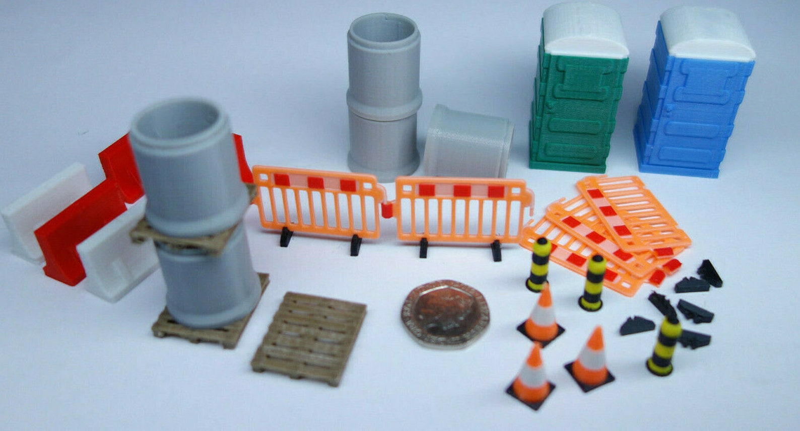 1 / 50 construction site bundle 150 diorama / fits Etsy