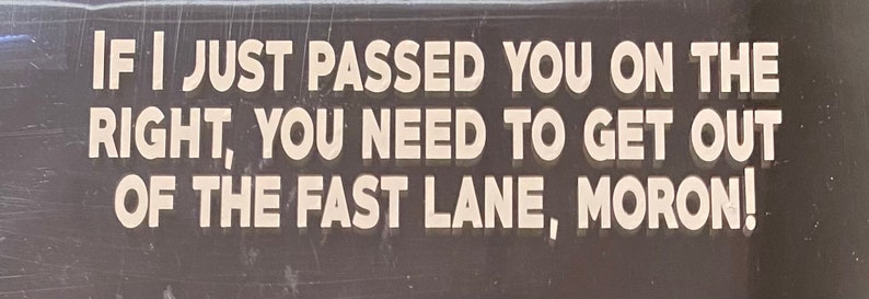 CUSTOM Tailgater Tailgating Road Rage Diecut Car Decal OR - Etsy