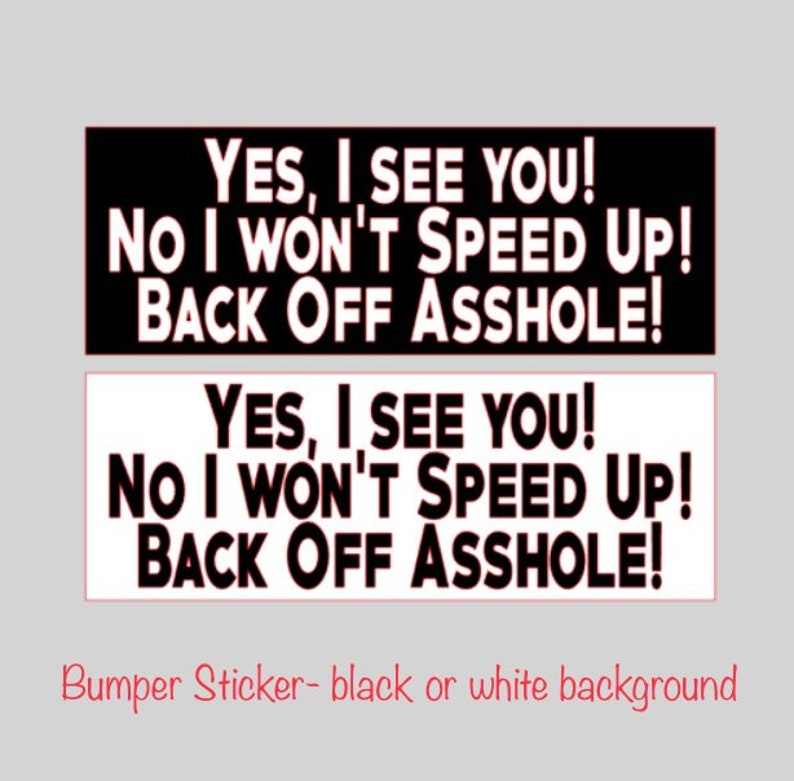 CUSTOM Tailgater Tailgating Road Rage Diecut Car Decal OR - Etsy