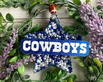 Dallas Cowboys Star Aroma Car Air Freshie Freshener Aromie