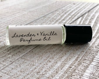 Lavender and Vanilla Perfume Oil