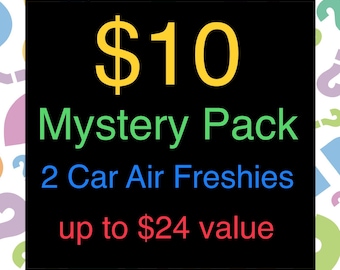 Set of 2 Air Freshie Mystery Pack | Special Deal | Mystery Box