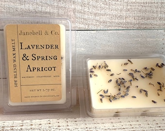 Lavender & Spring Apricot Wax Tart Melt 2.75oz