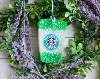 Starbucks Coffee Cup Aroma Car Air Freshie Freshener Aromie
