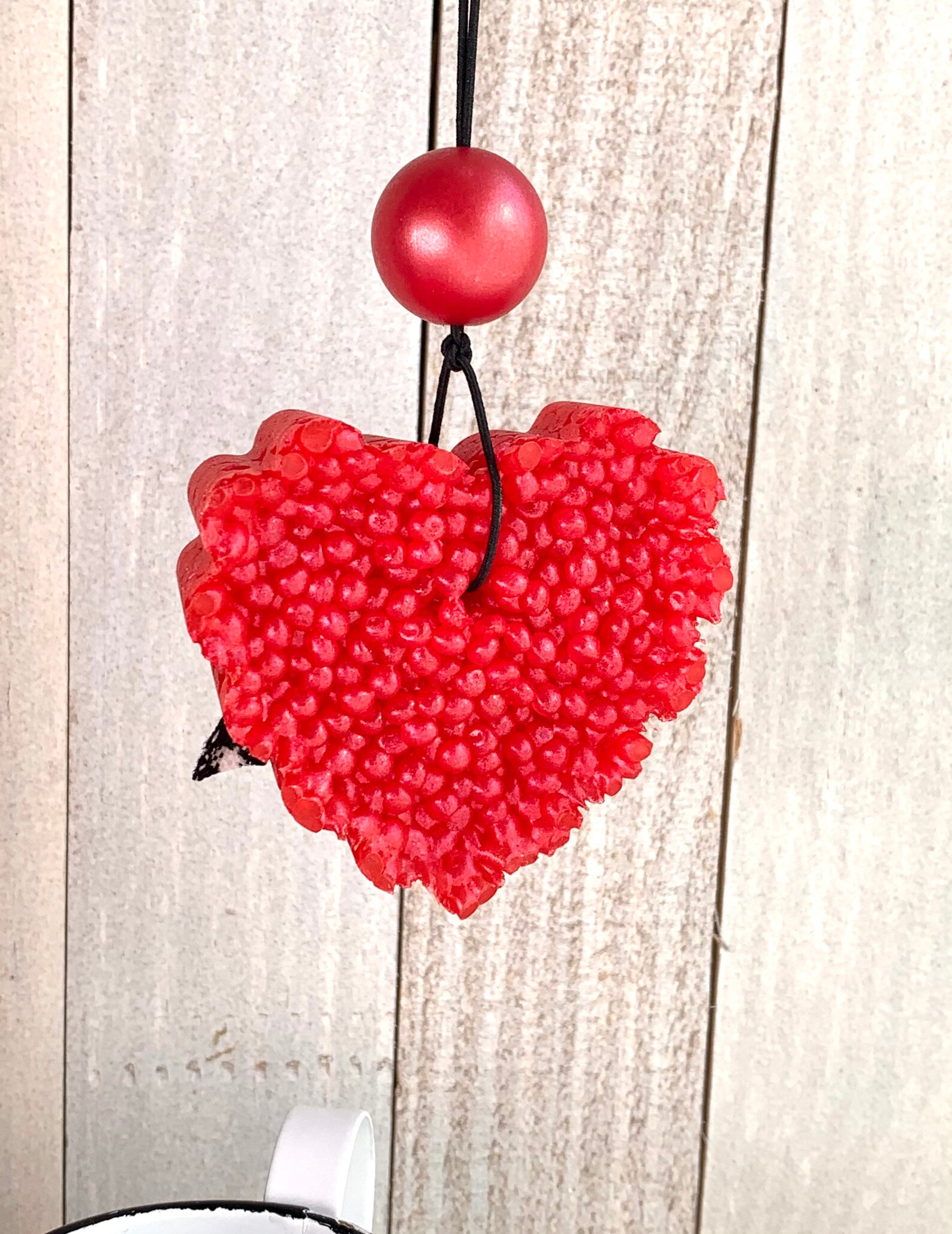 Heart Aroma Car Air Freshie Freshener Aromie Valentines Day Etsy