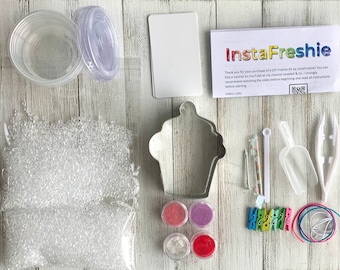 DIY Aromie Freshie Kit- Cupcake Car Air Freshener | Do It Yourself Craft Kit