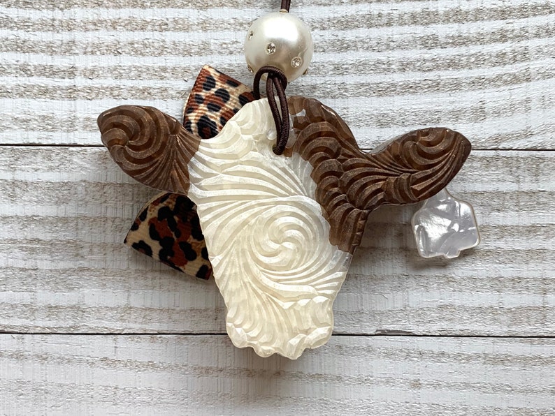 Medium Cow Head Aroma Car Air Freshie Freshener Aromie Etsy