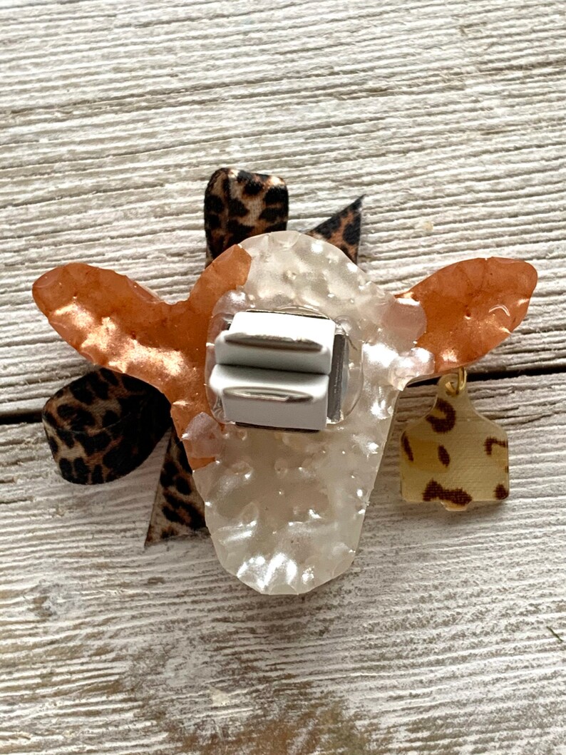 Cow Head Steer Clipon Car Air Freshie Freshener Aromie Etsy