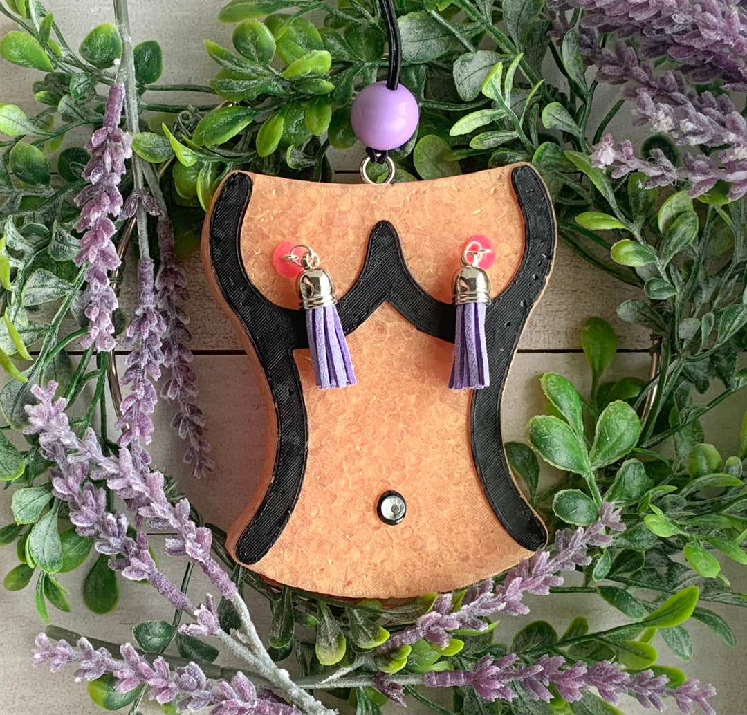 Tassel Boobs Aroma Car Air Freshie Freshener Aromie Breasts Pasties