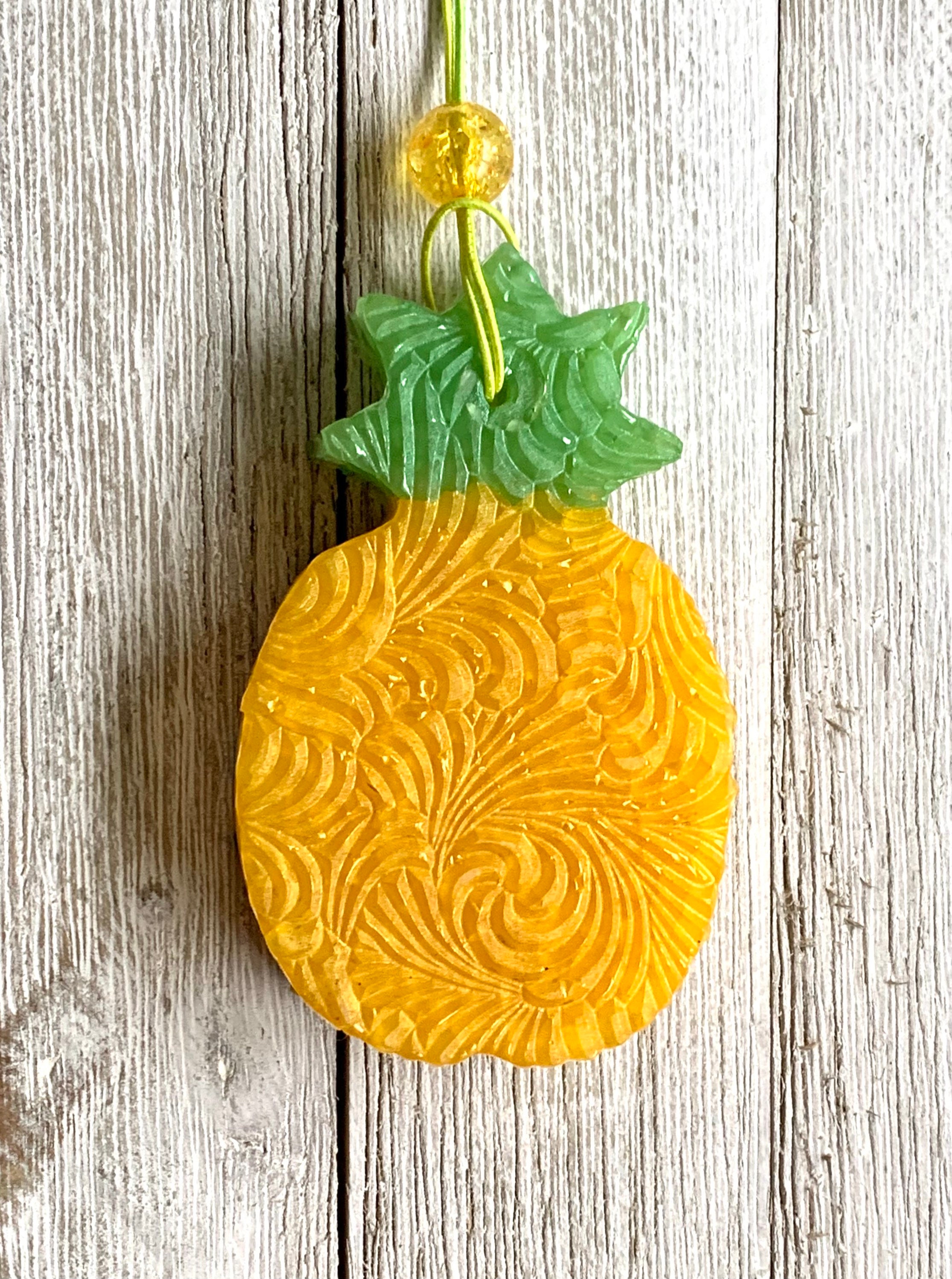 DIY Aromie Freshie Kit- Pineapple Car Air Freshener