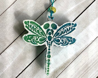 Dragonfly Freshie Car Air Freshie Freshener Aromie Dragonfly Gift