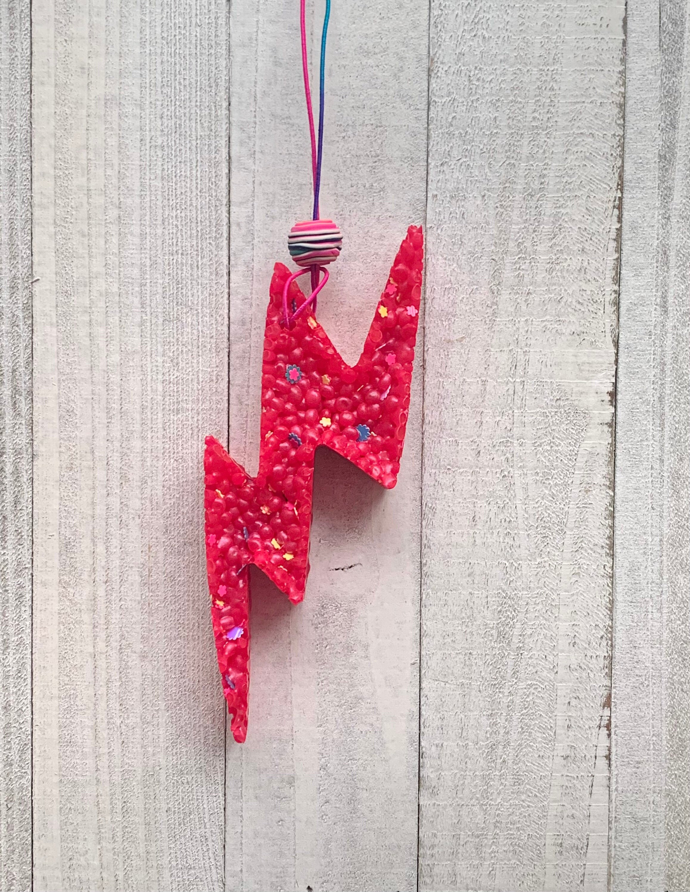 Lightning Bolt Aroma Car Air Freshie Freshener Aromie Harry Etsy