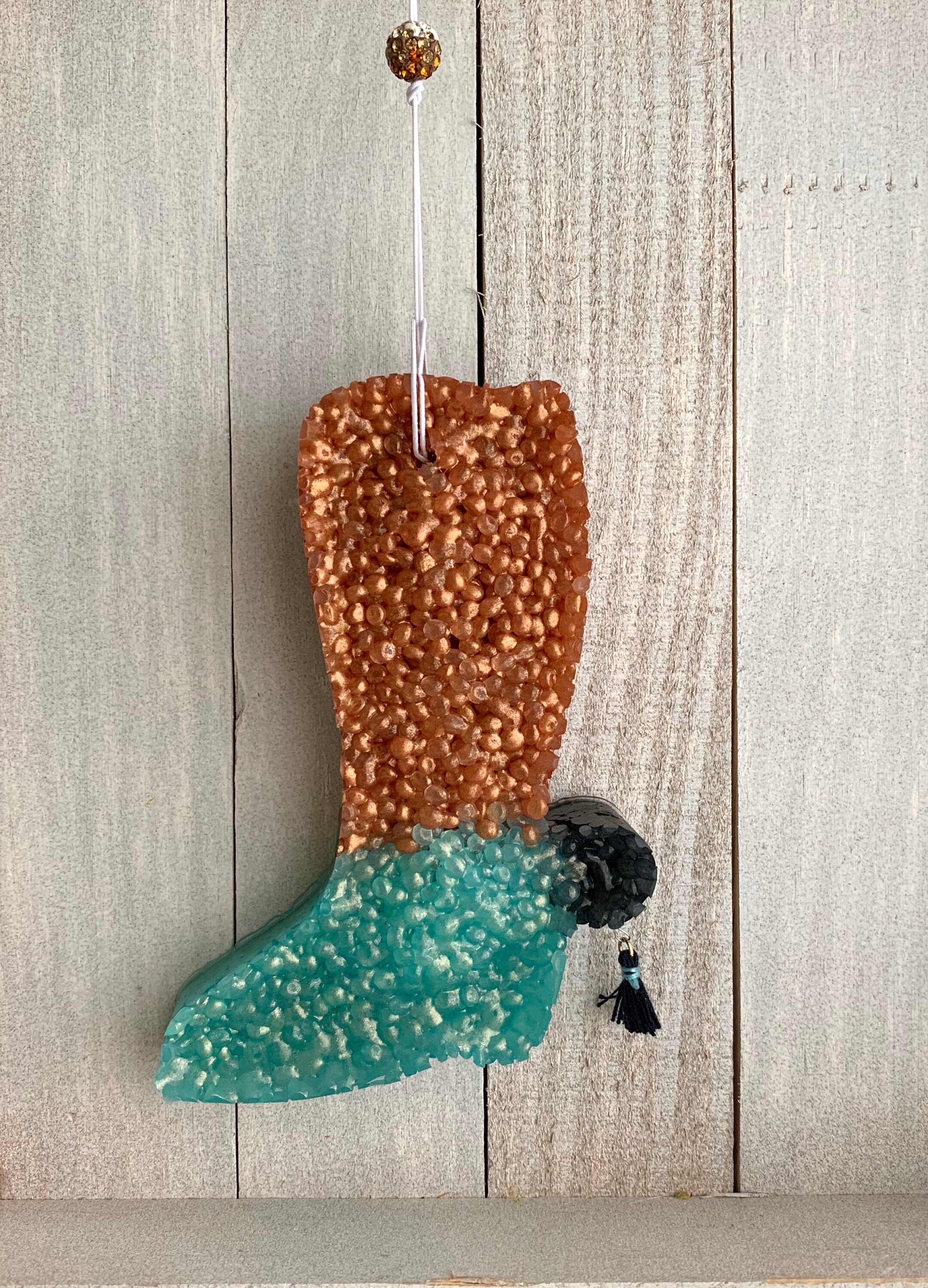 Cowboy Boot Car Air Freshie Freshener Aromie