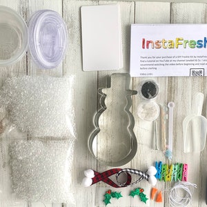 DIY Christmas Tree Aromie Freshie Kit Holiday Car Air Freshener Do It  Yourself Craft Kit 