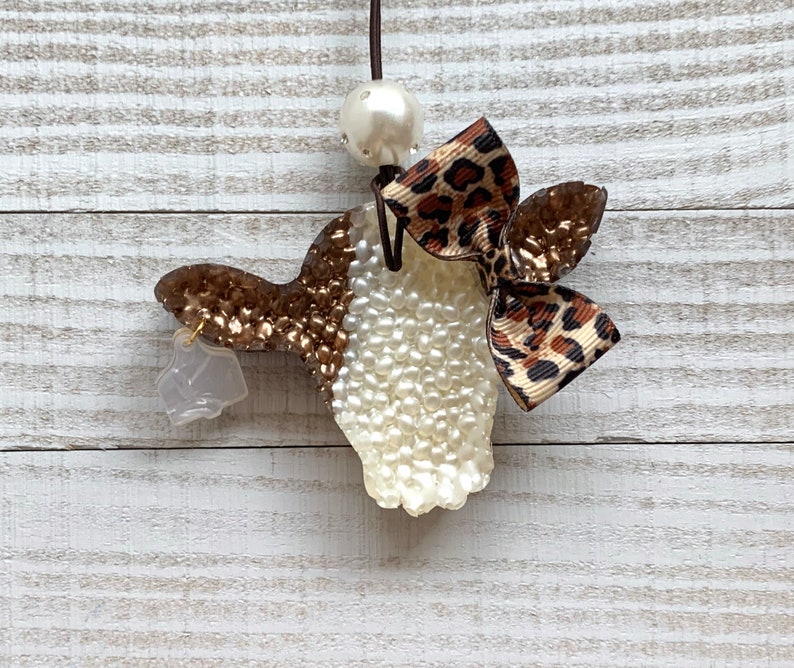 Medium Cow Head Aroma Car Air Freshie Freshener Aromie Etsy