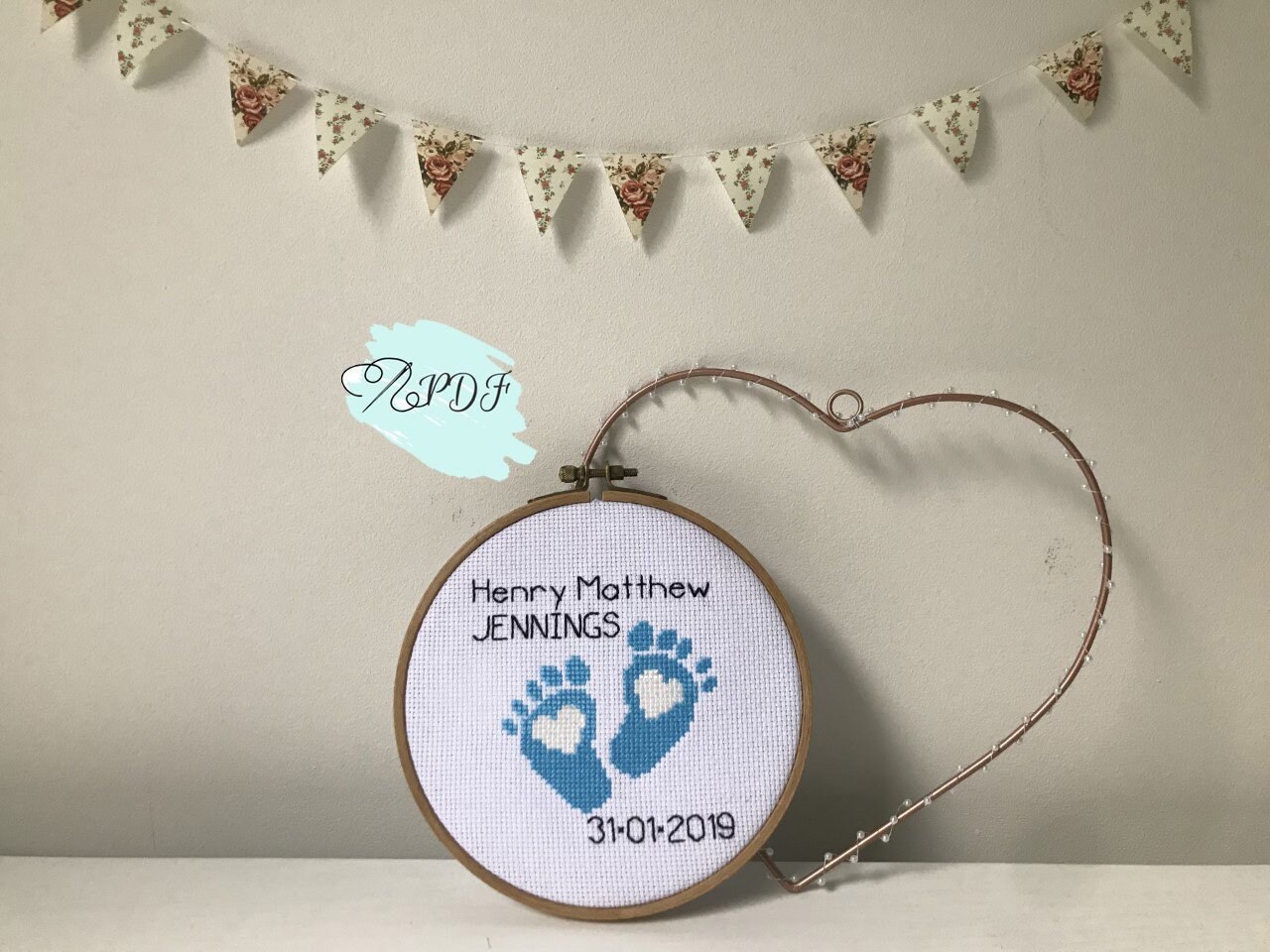 Baby on sale cross stitch