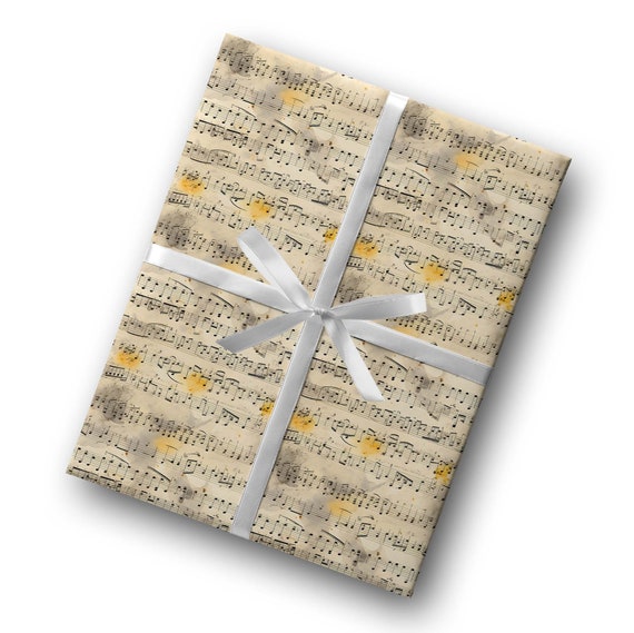 Christmas Carol Vintage Wrapping Paper Rolls