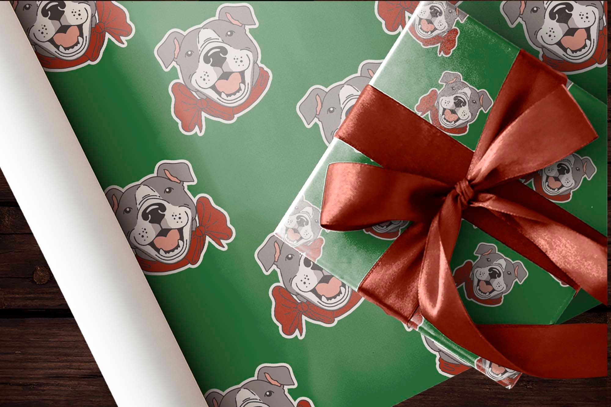 Dalmatian Patterned Tissue Paper, Christmas Gift Wrapping Paper for Dog  Owner, Holiday Gift Wrap, Dog Birthday Gift Wrapping Paper 