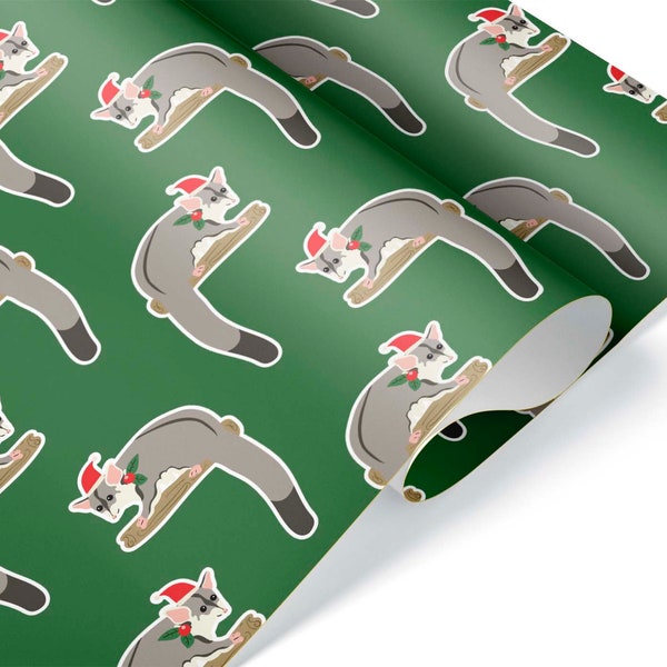 Sugar Glider Gift Wrap Premium Christmas Wrapping Paper Present Party Decoration