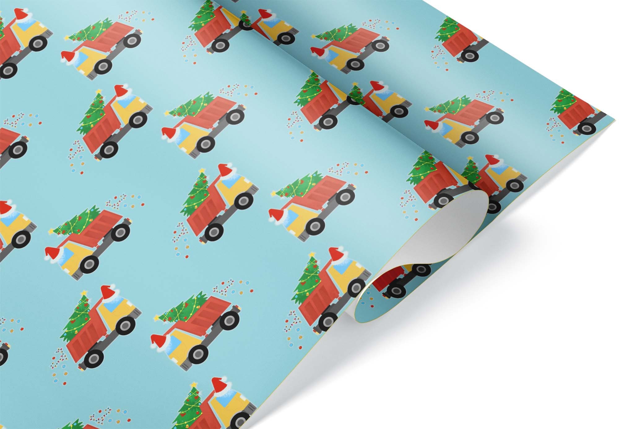 Builder Wrapping Paper, Construction Crane Digger Wrapping Paper, Any Age  Boys Mens Wrapping Paper, Digger Driver Crane Driver Birthday 