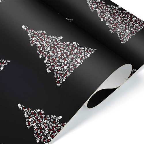 Gothic Christmas Wrapping Paper 