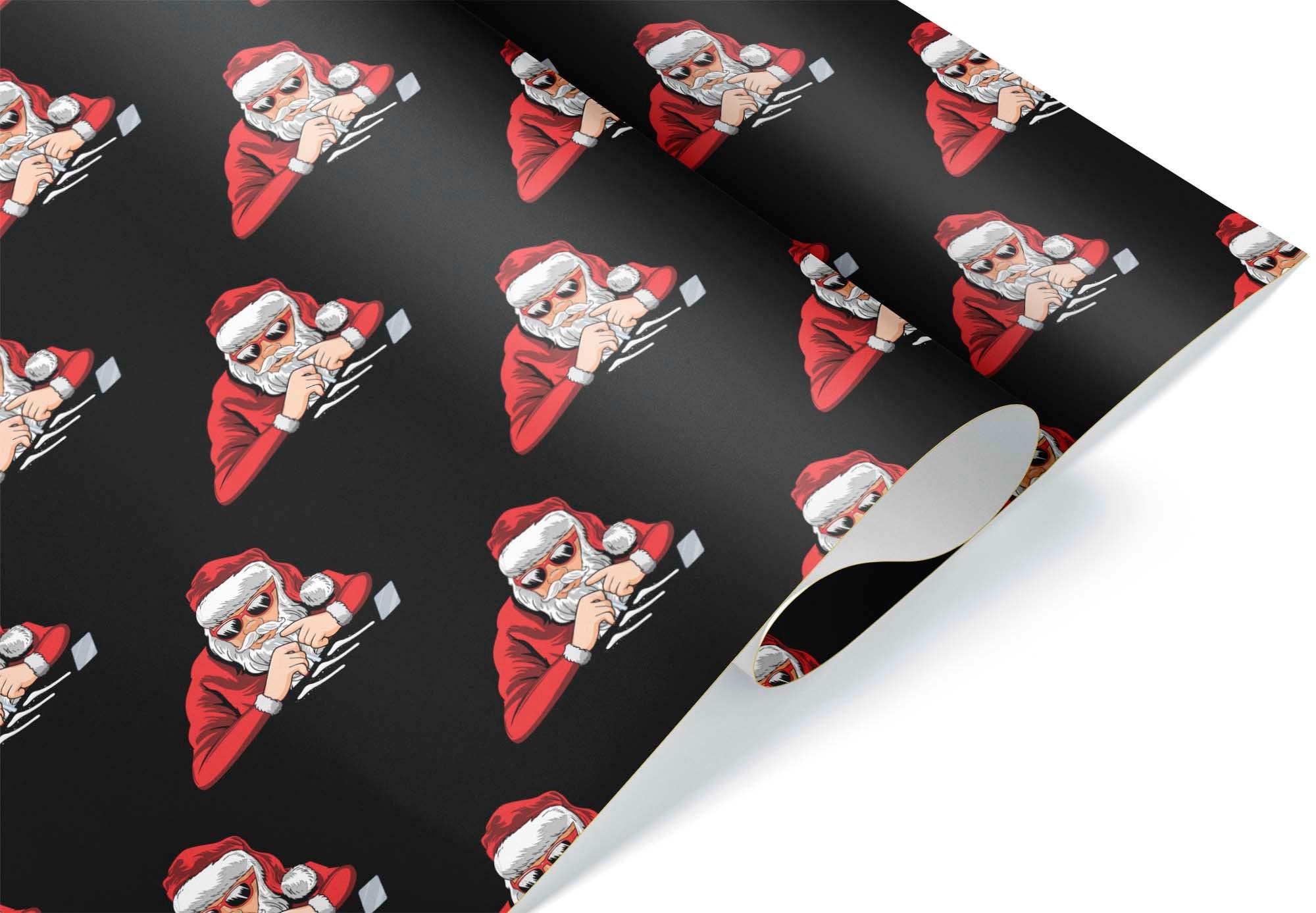 Cute Weenie Weiner Dog Christmas Thick Wrapping Paper, Xmas Gift