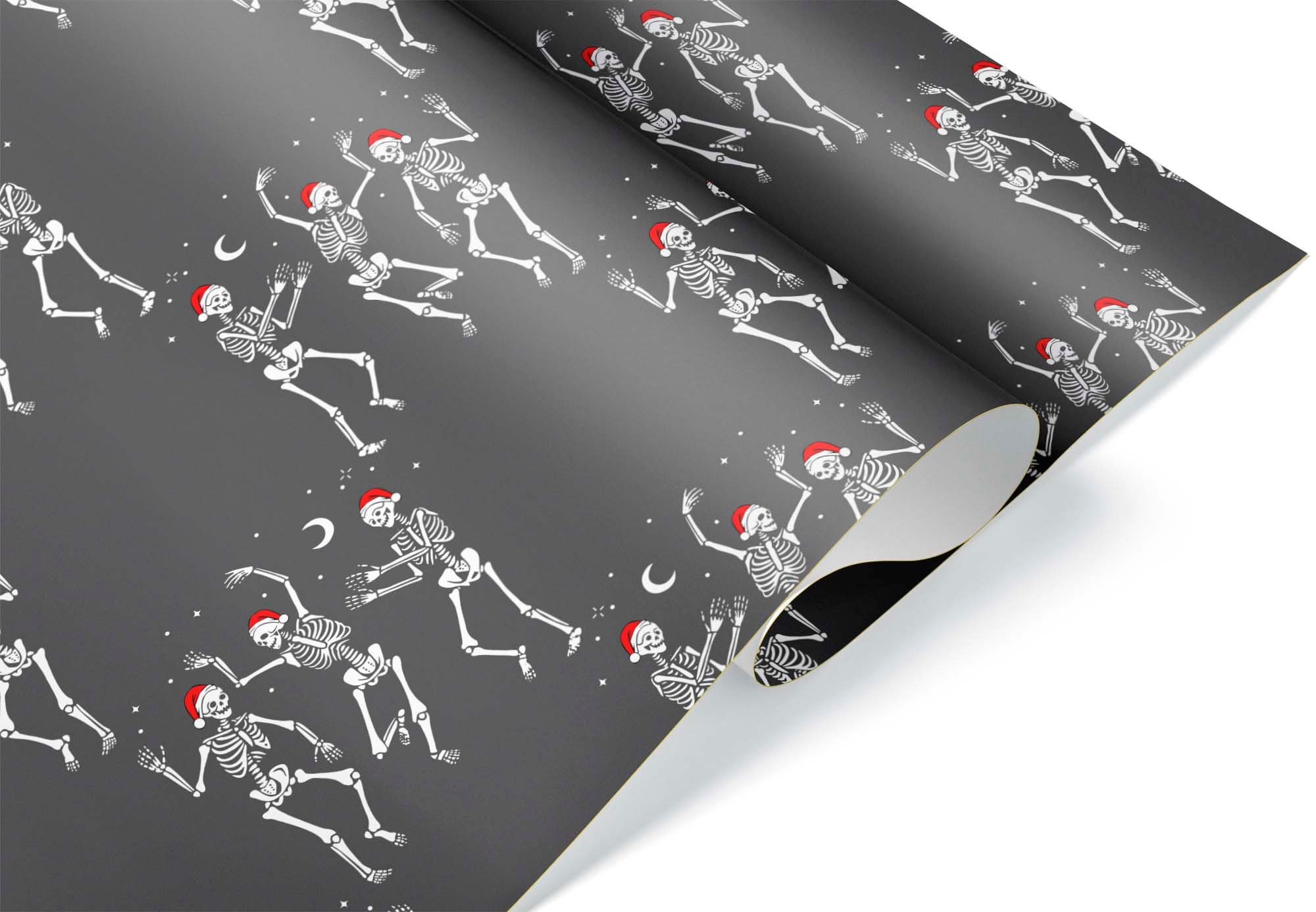 Discover Dancing Skeleton Gift Wrapping Paper