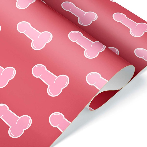 Penis Wrapping Paper for Her Etsy