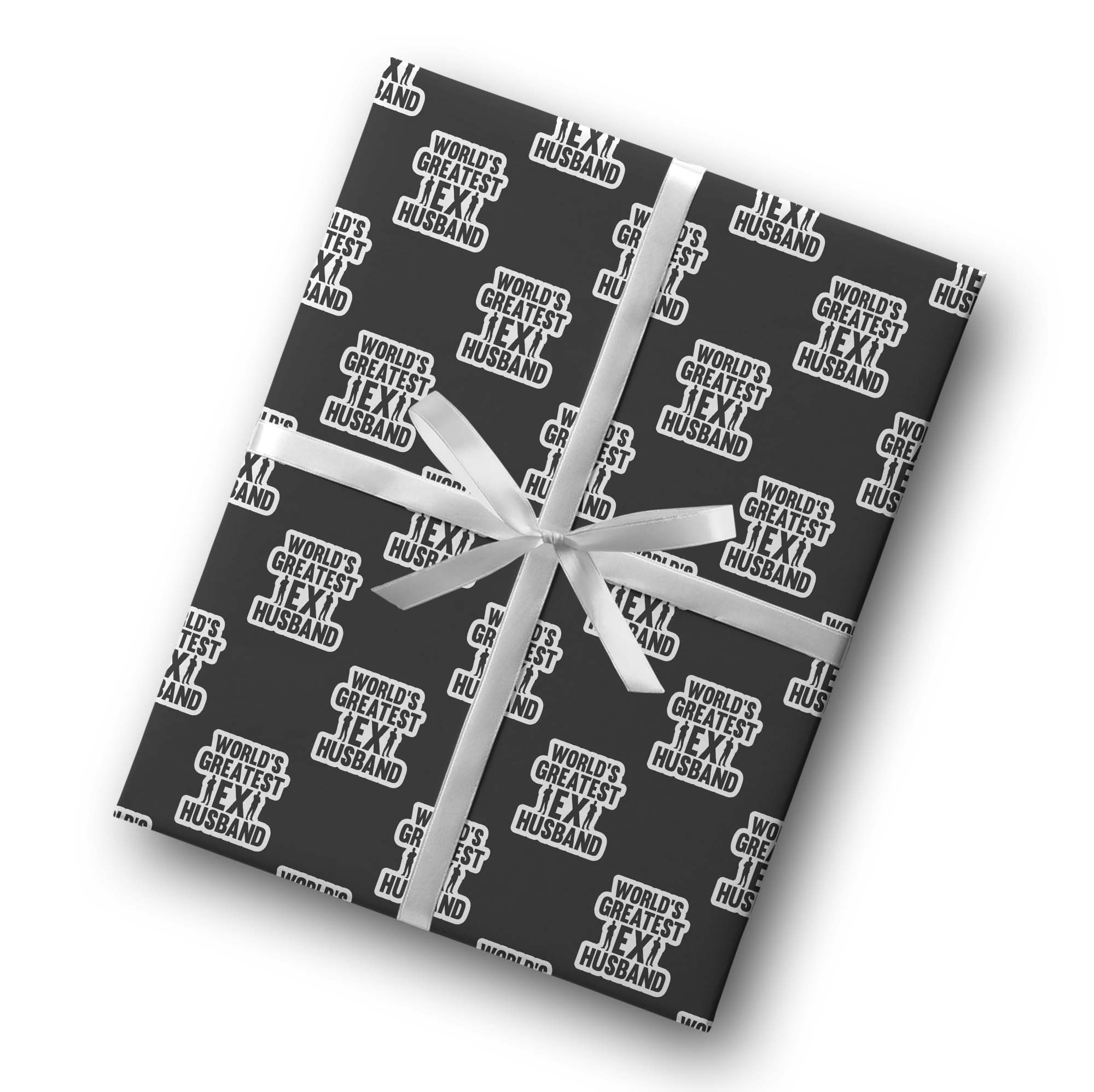 Funny Ex Husband Gift Wrap Premium Luxury Thick Wrapping Etsy