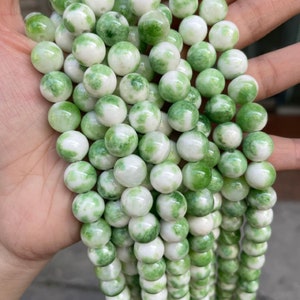 Bay Studio Green White Gold Tone Seed Bead Bracelet