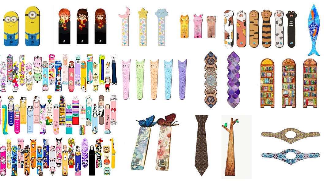 Custom Wooden Bookmarks in Bulk. Any Design, Any Shape, Personalized ...