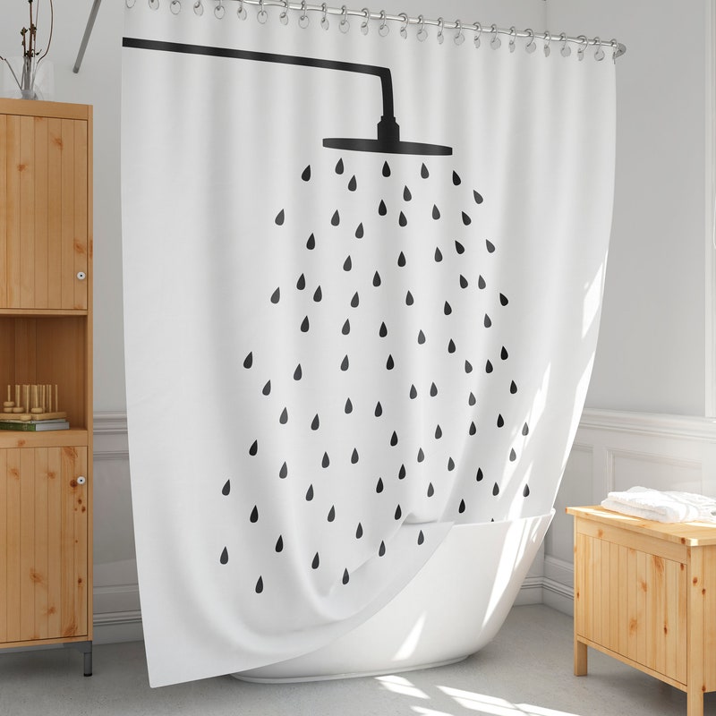 Funny Shower Curtain - Etsy