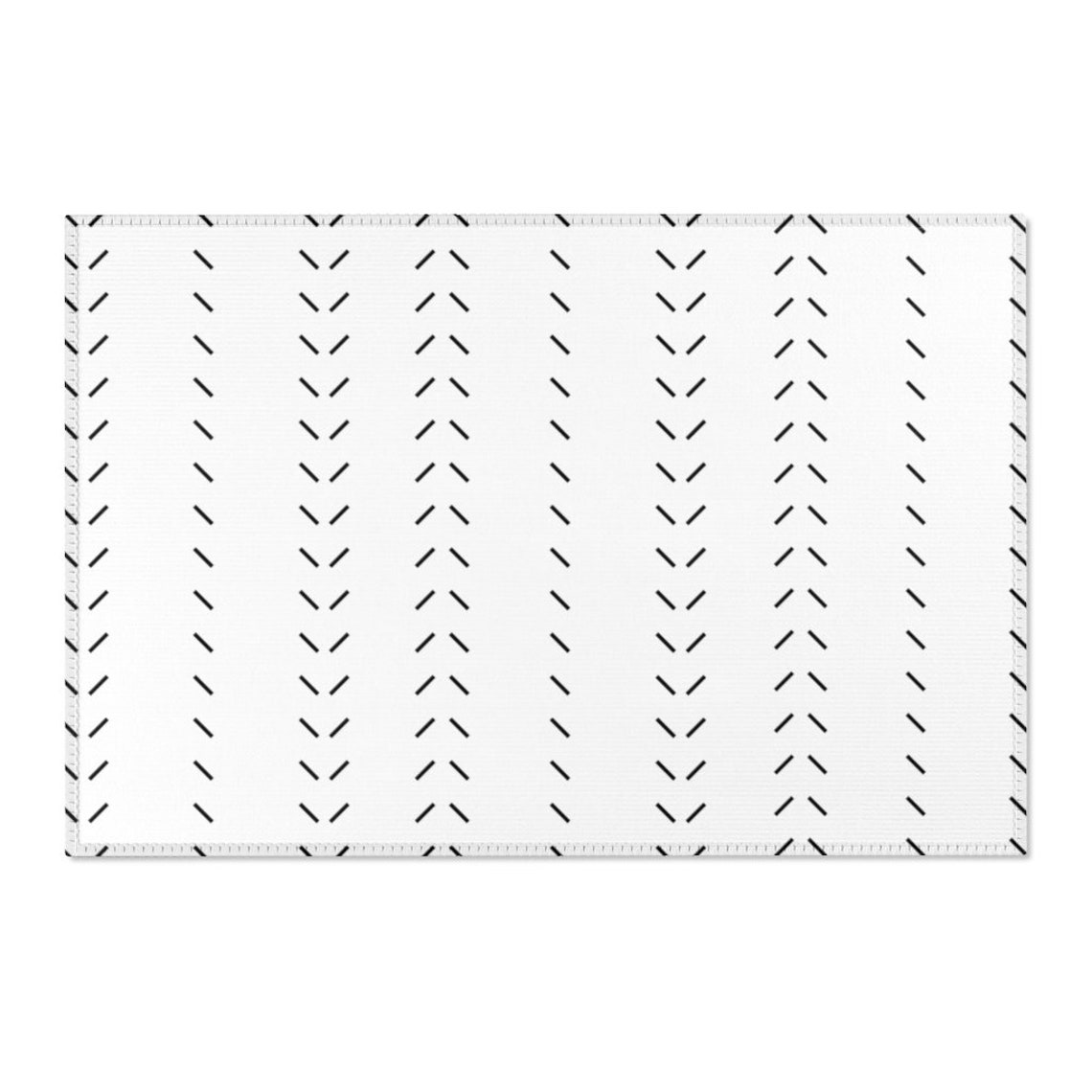 Black and white area rug African mudcloth print area rug Etsy