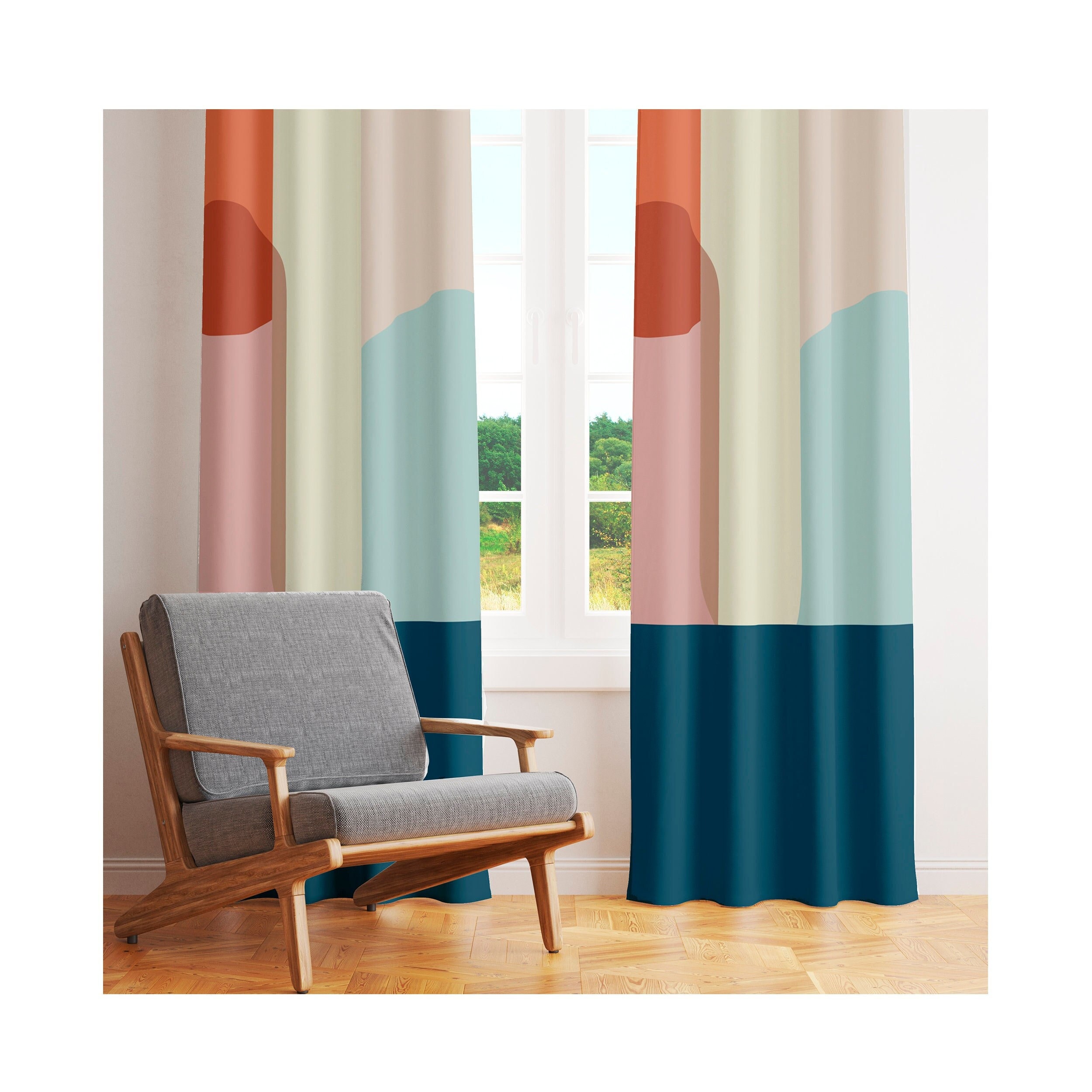 Mid century modern curtains - Etsy 日本 Mid century modern curtains - Etsy 日本