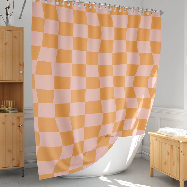 Extra Long Shower Curtain Etsy